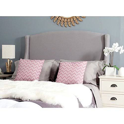 Navy Linen Headboard (Queen) H331