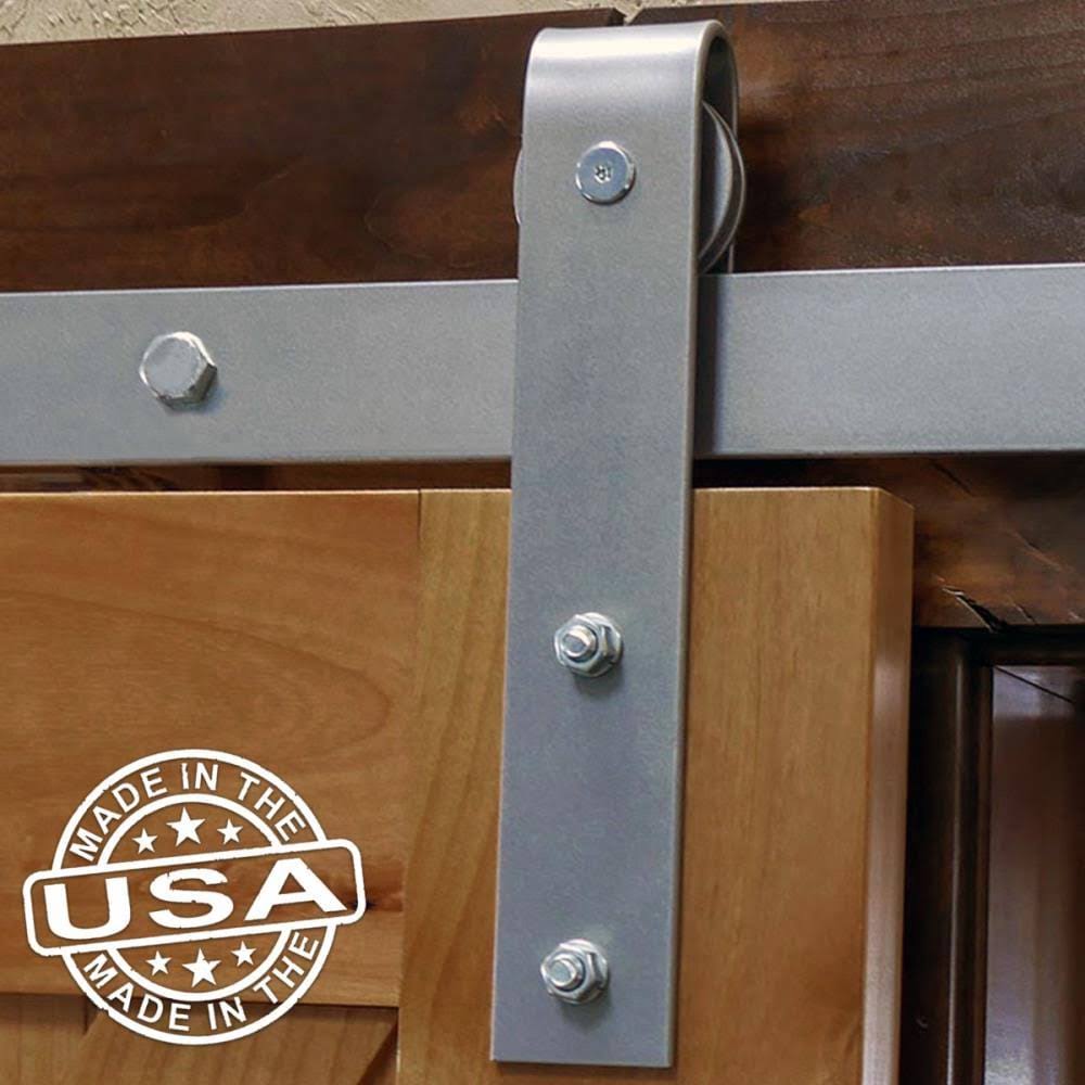 Flint Gray Roller Hanger for Barn Door K96349
