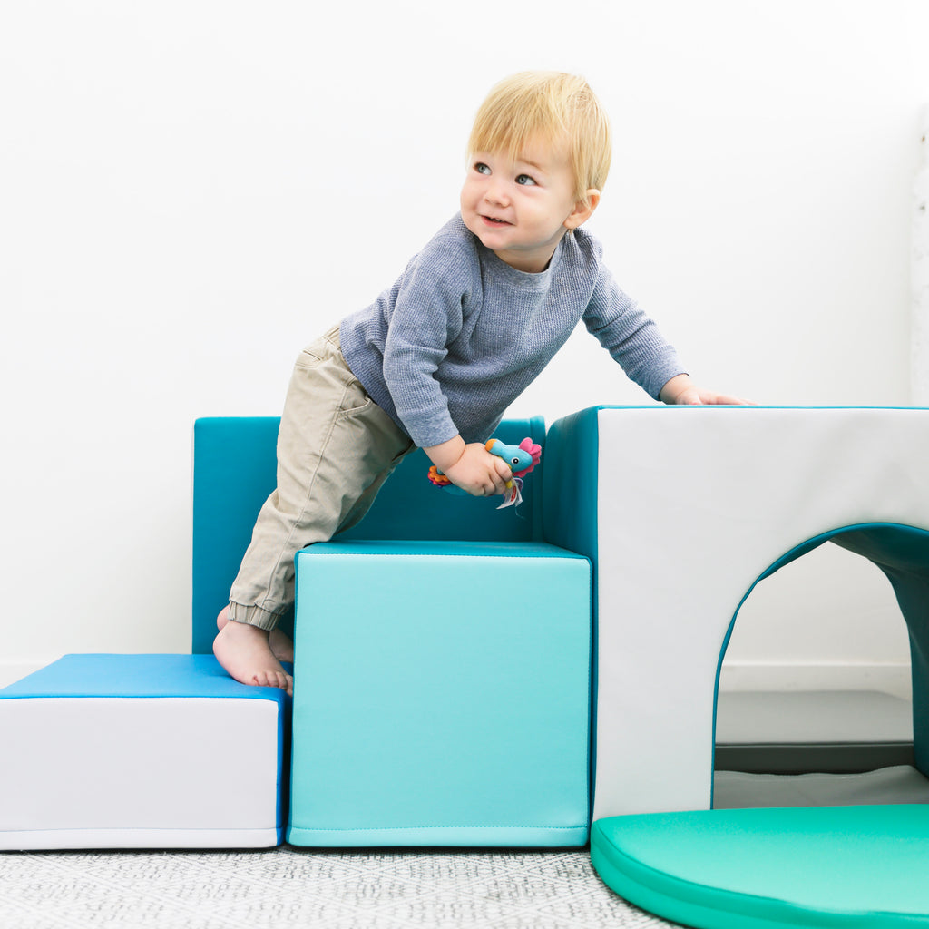 Corner Tunnel Maze Toddler Playset, 7-Piece W323949