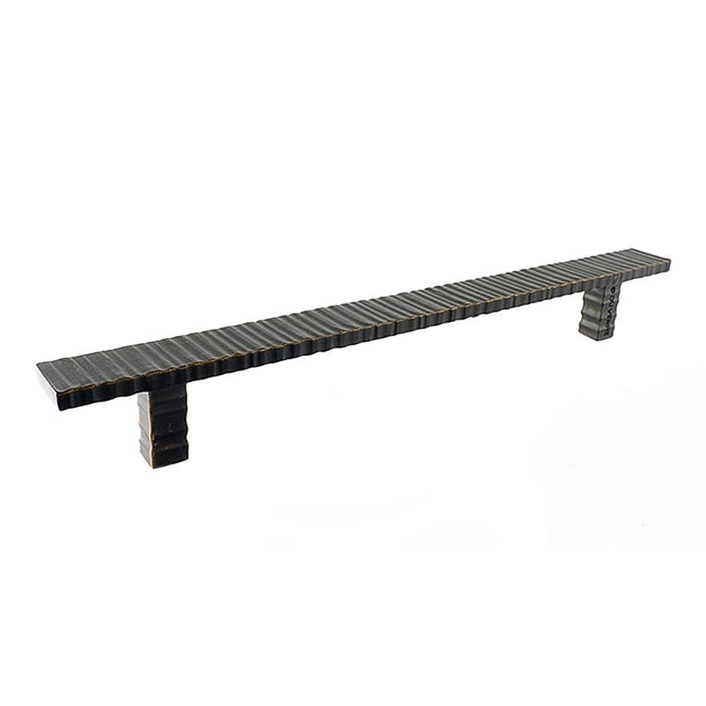 Forged 3 Flat Bar Cabinet Pull Satin Nickel 9 in O11773