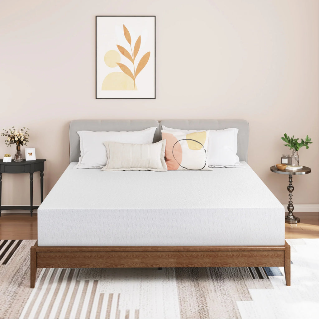 10" Tight Top Gel Memory Foam Queen Mattress L2497