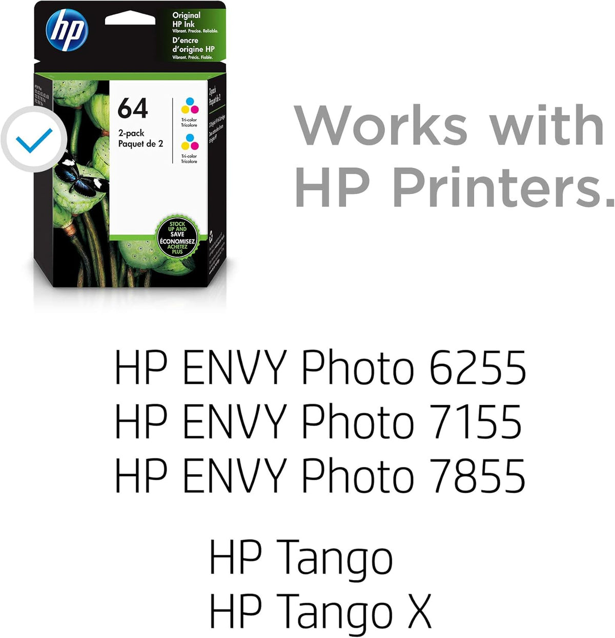 2 Ink Cartridges Tri-color E548858