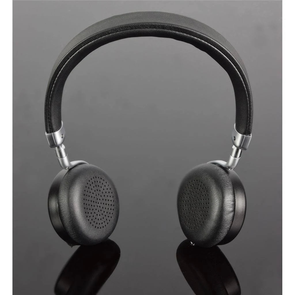Metallic Bluetooth Headphones Black Z745