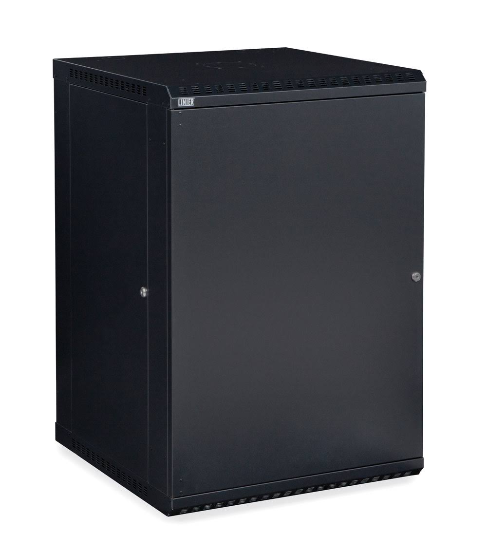 18U Fixed Wall Mount Cabinet with Solid Door R178