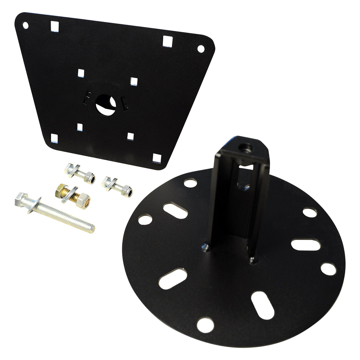 Black License Plate Relocation Bracket Rotopax Can Mount I284780