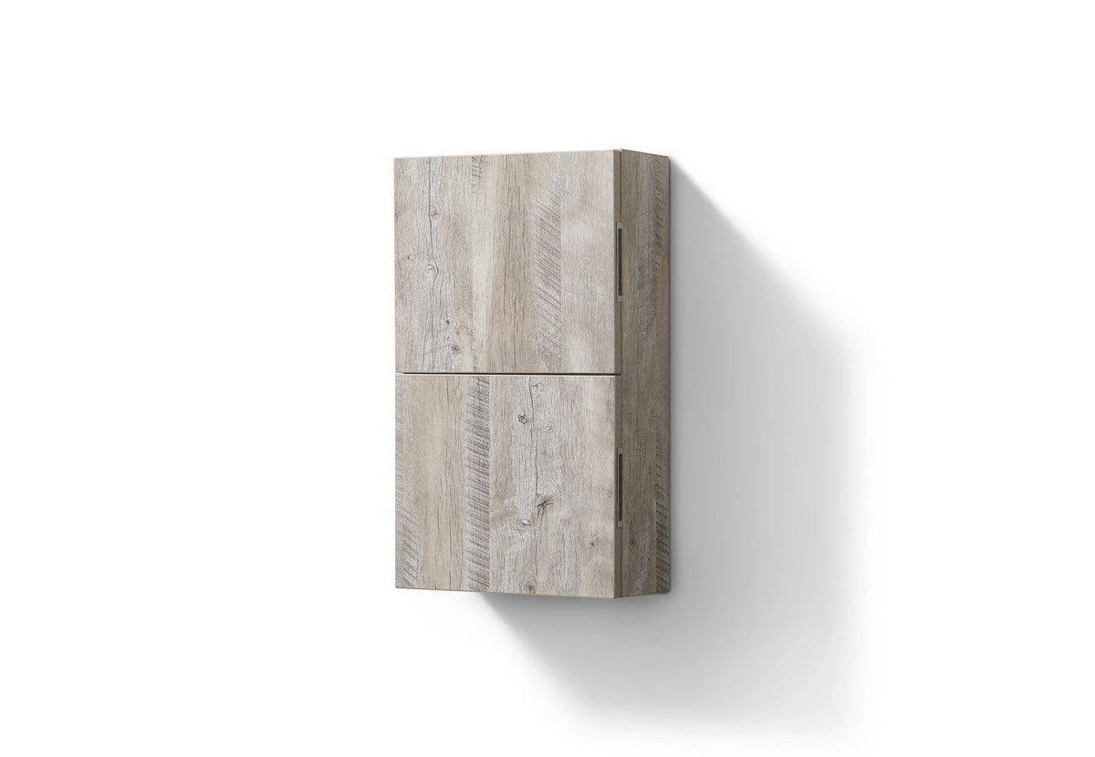 Linen Side Cabinet with One Door in Nature Wood Finish N350