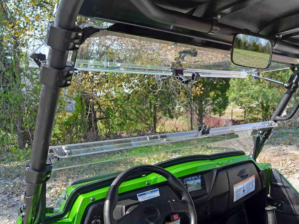 1/4 Thick Polycarbonate Flip Windshield H844