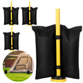 4pcs Weight Bags for Canopy Legs, Heavy Duty Weighted Feet Bags C759