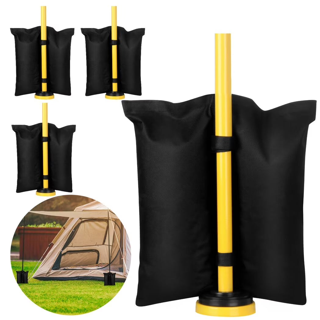 4pcs Weight Bags for Canopy Legs, Heavy Duty Weighted Feet Bags C759
