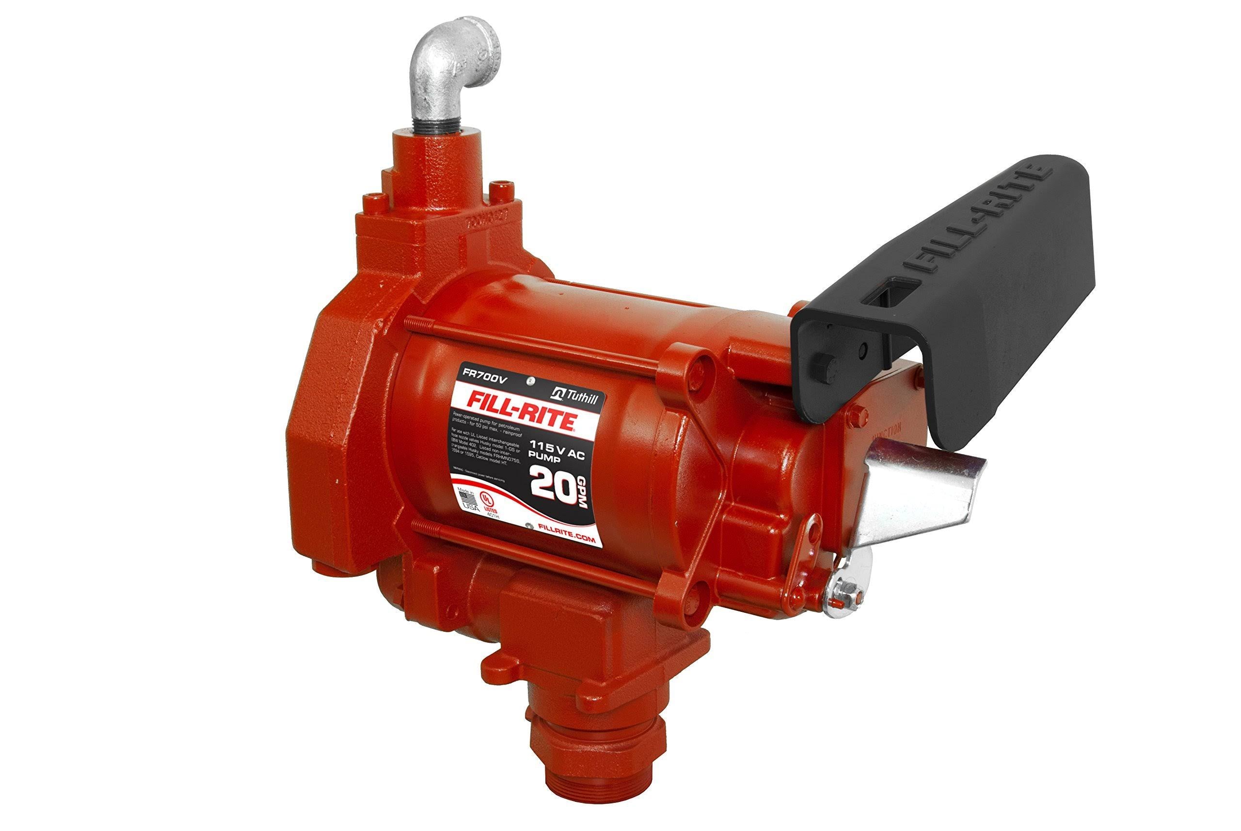 Fuel Transfer Pump, 1/3 Hp, 20 GPM H437