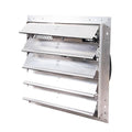 Silver Shutter Exhaust Fan Wall Mounted L286