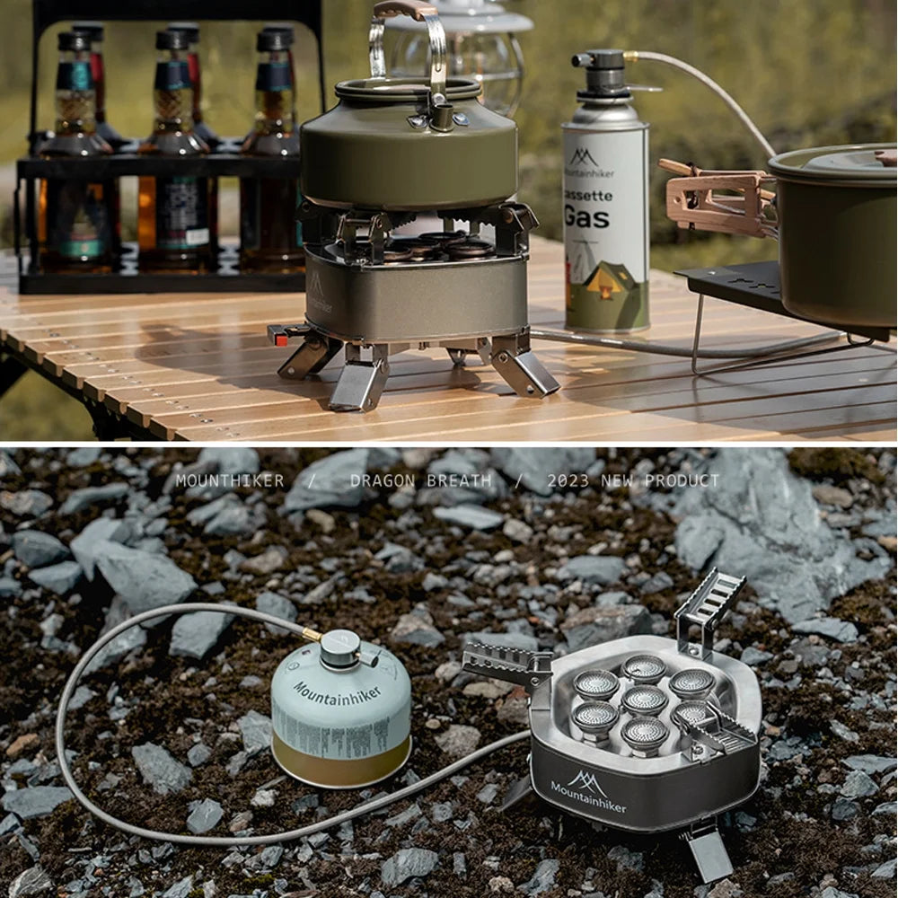 Portable Gas Stove with Electronic Ignition, Foldable Design A2019