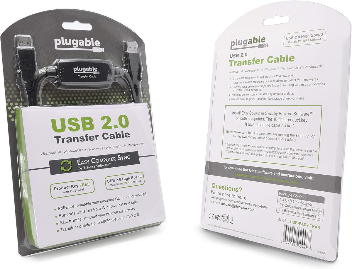 USB 2.0 Transfer Cable P92466