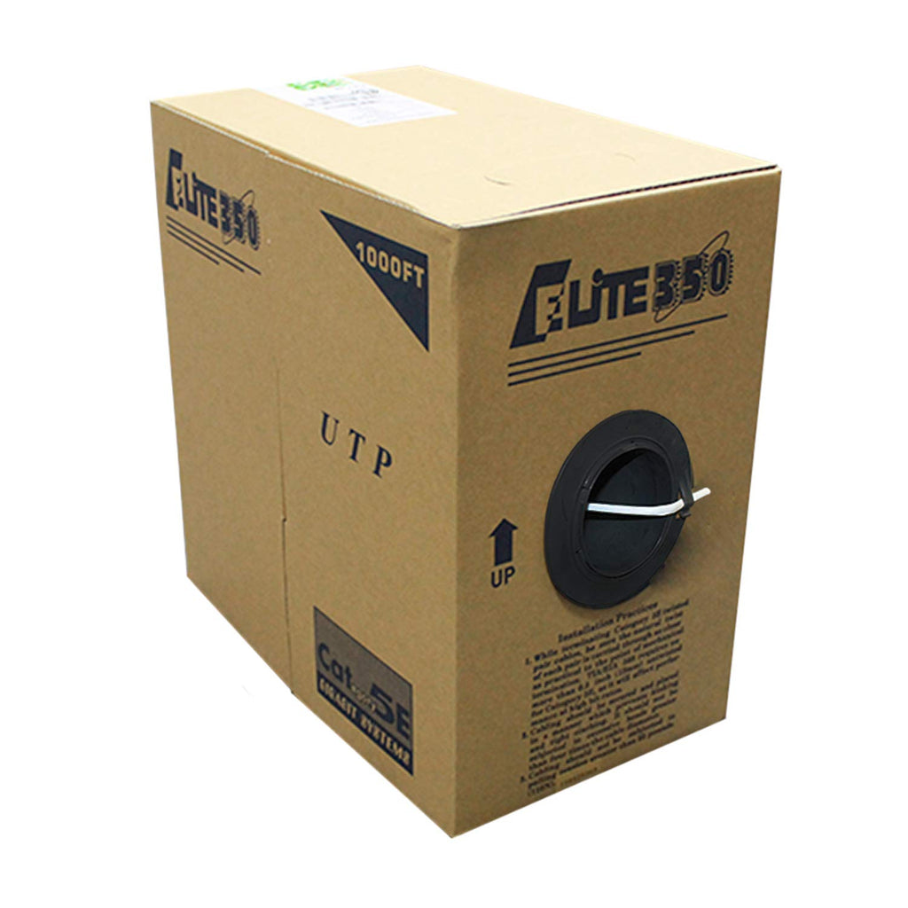 Pink 1000ft Bulk Ethernet Cable UTP 24AWG M801