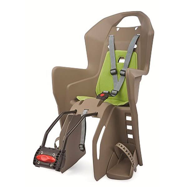 Brown Green Frame Mounted Baby Carrier F715792