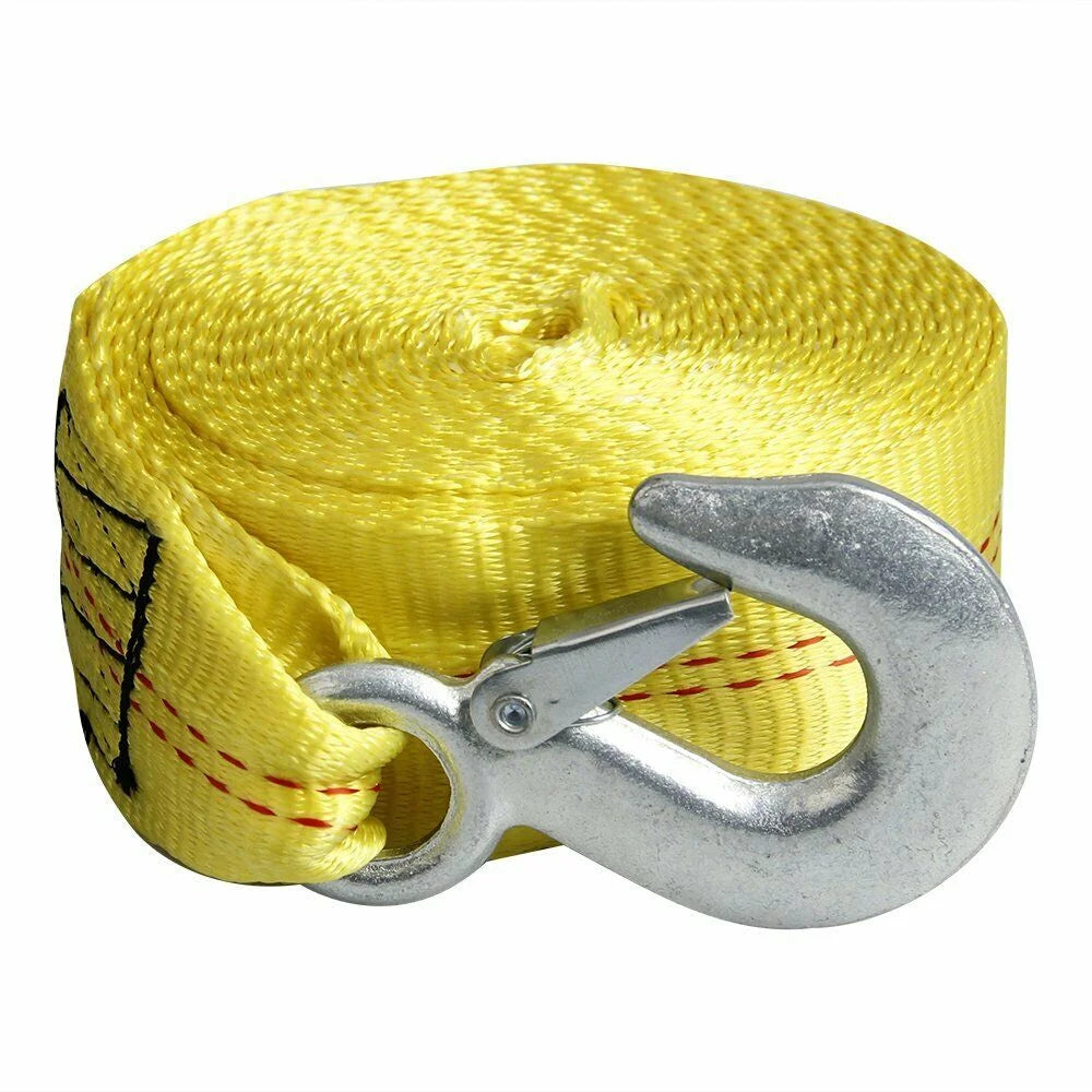 Boat Trailer Winch Strap with Hook 10000 Lbs Max Towing K78978