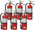 5lb ABC Dry Chemical Fire Extinguisher (6 Pack) J875327