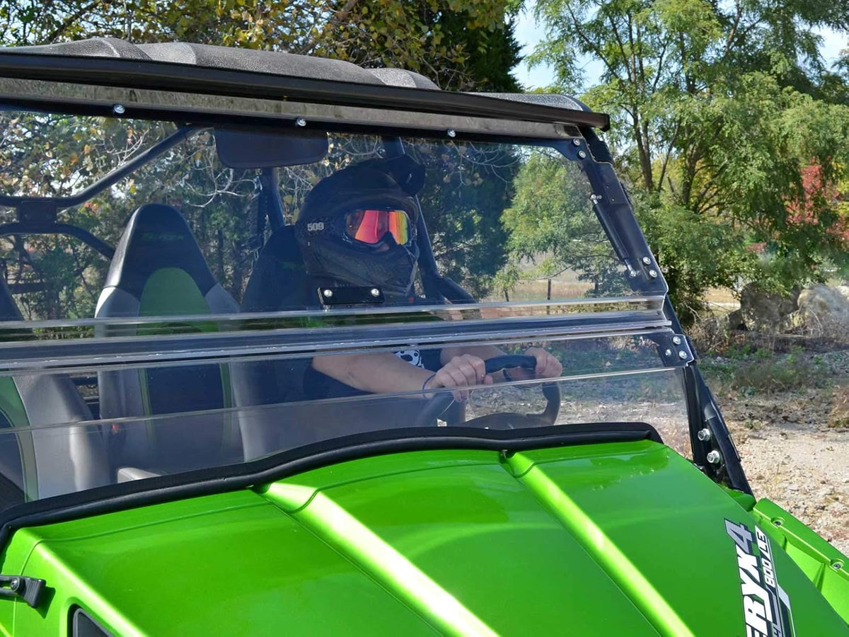 1/4 Thick Polycarbonate Flip Windshield H844