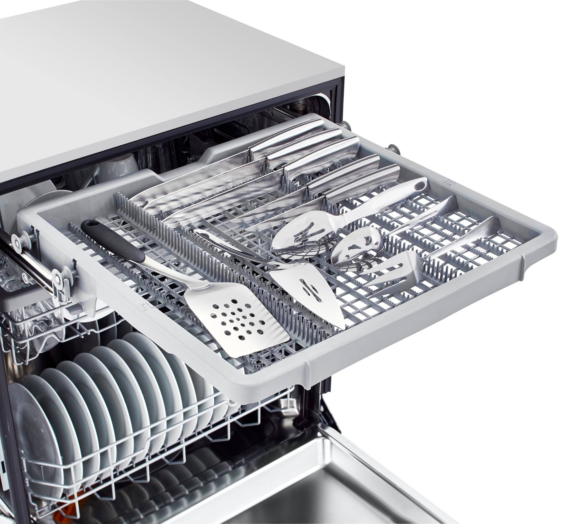 Stainless Front Control Smart Wi-Fi Enabled Dishwasher with Quadwash Q454