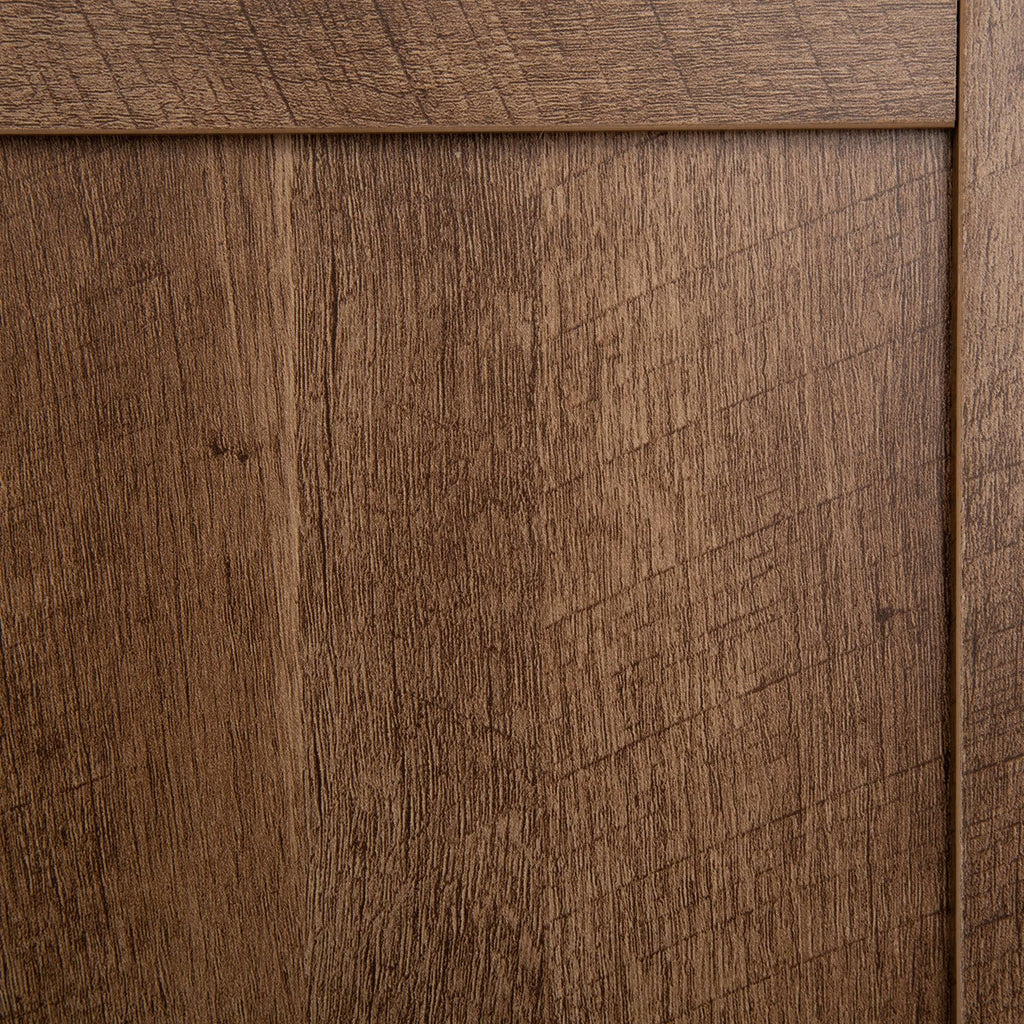 Black/Walnut Storage Cabinet Sideboard S796