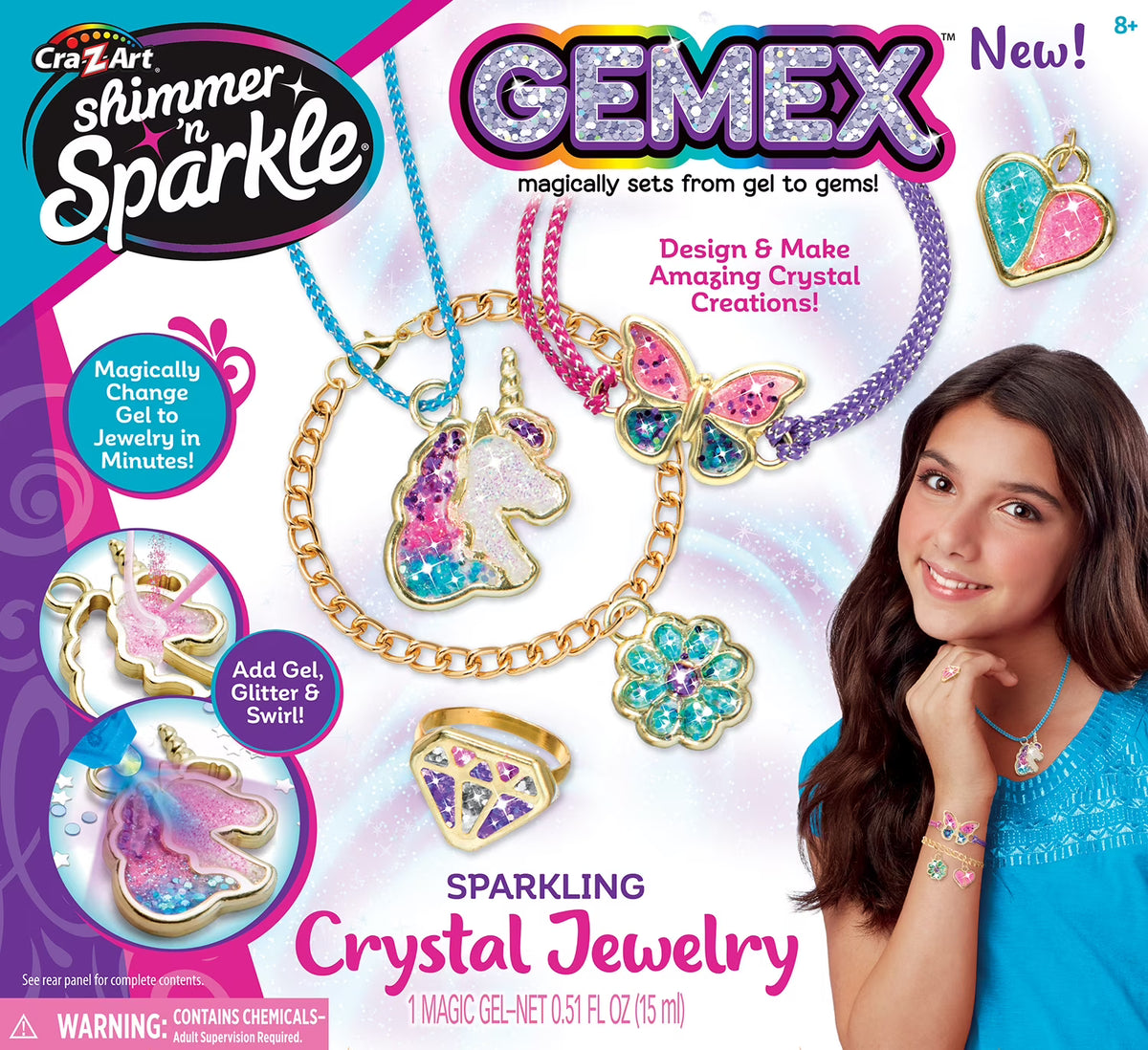 24 Piece Crystal Jewelry Kit V4030