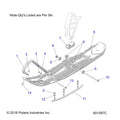Ski Assembly, Gloss Black U109353