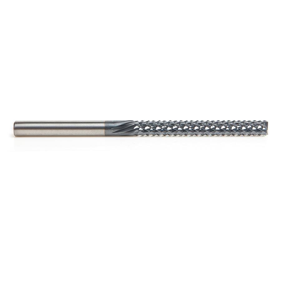 Solid Carbide Fiberglass and Composite Cutting 1/4 Dia x 2-1/8 x 1/4 Shank AlTiN Coated Mill End W931227