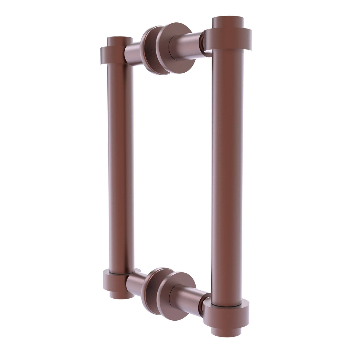 Antique Copper 8 inch Shower Door Pull Q4132