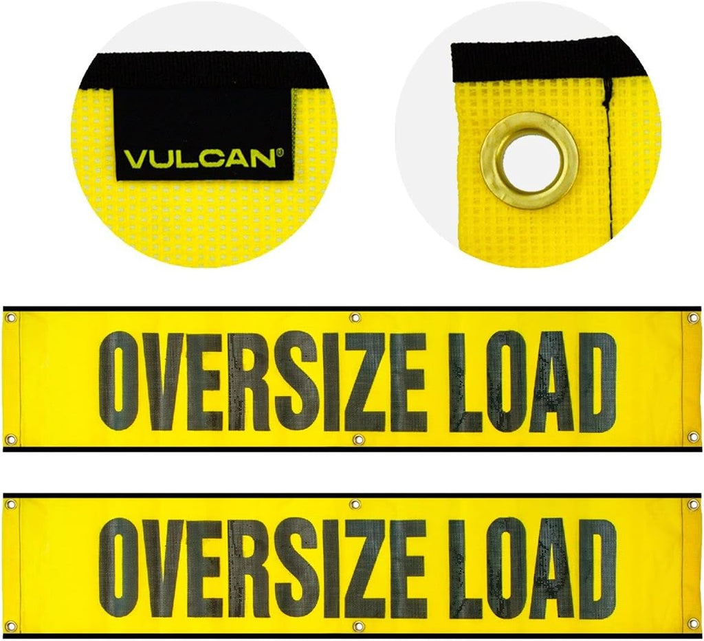 Oversized Load Banner 2 Pack Mesh 12 Inch x 60 Inch G572