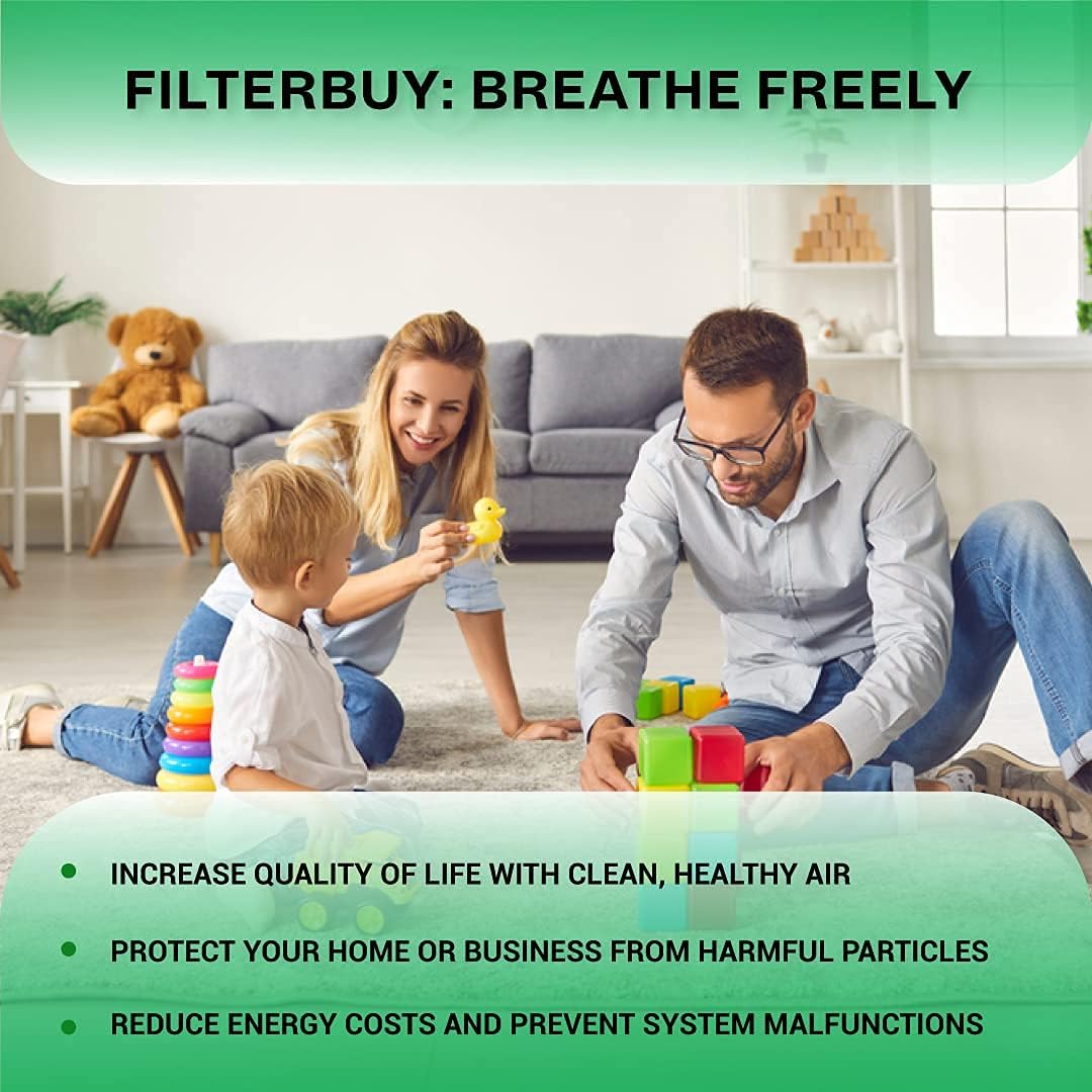 14x14x1 MERV 8 Pleated HVAC Air Filter (12-Pack) C28232