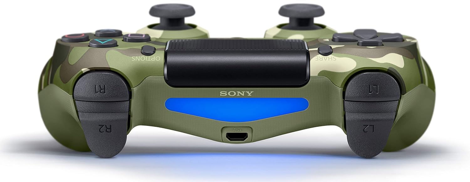 Green Camouflage Wireless Controller for PlayStation 4 I821