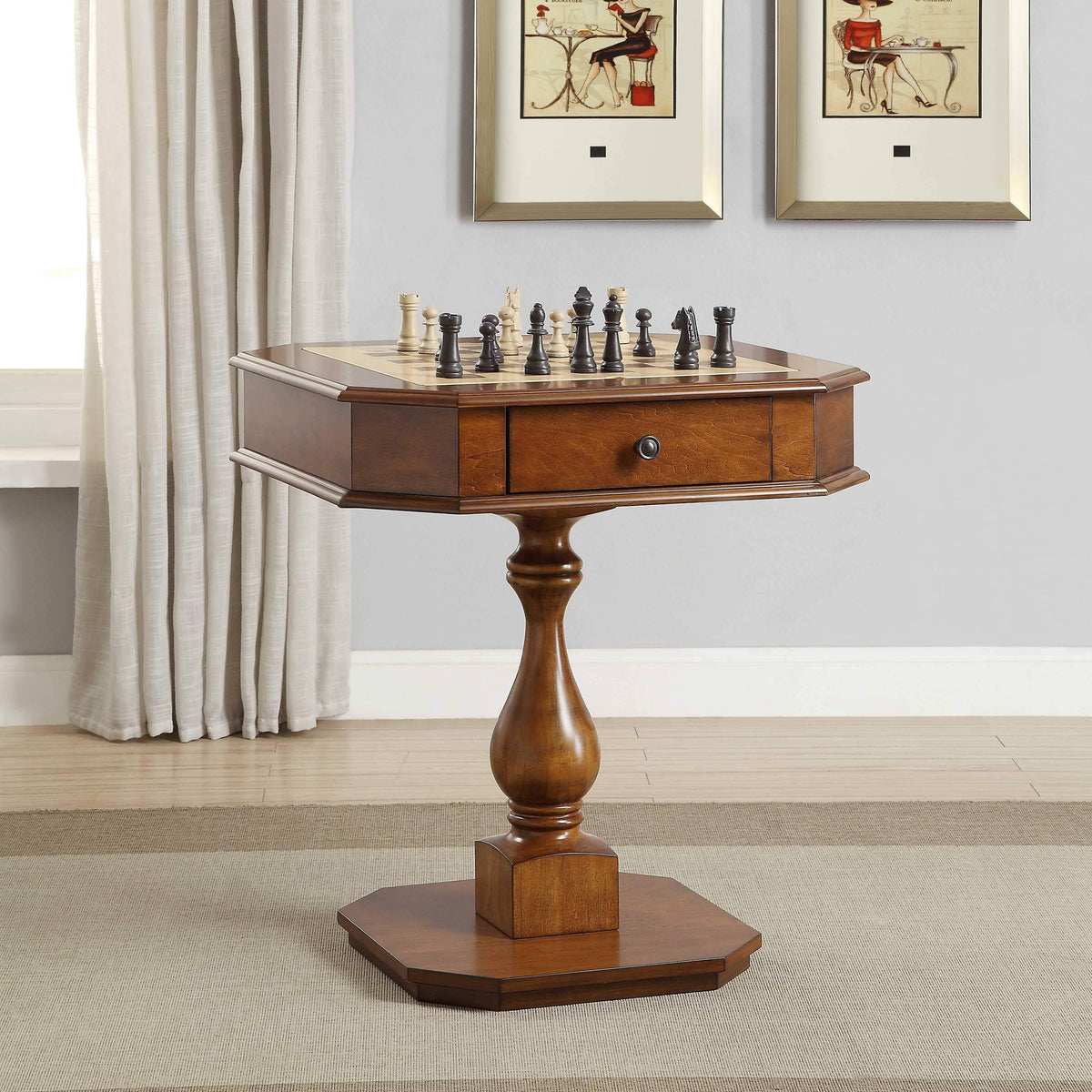 Cherry MDF Game Table V8160