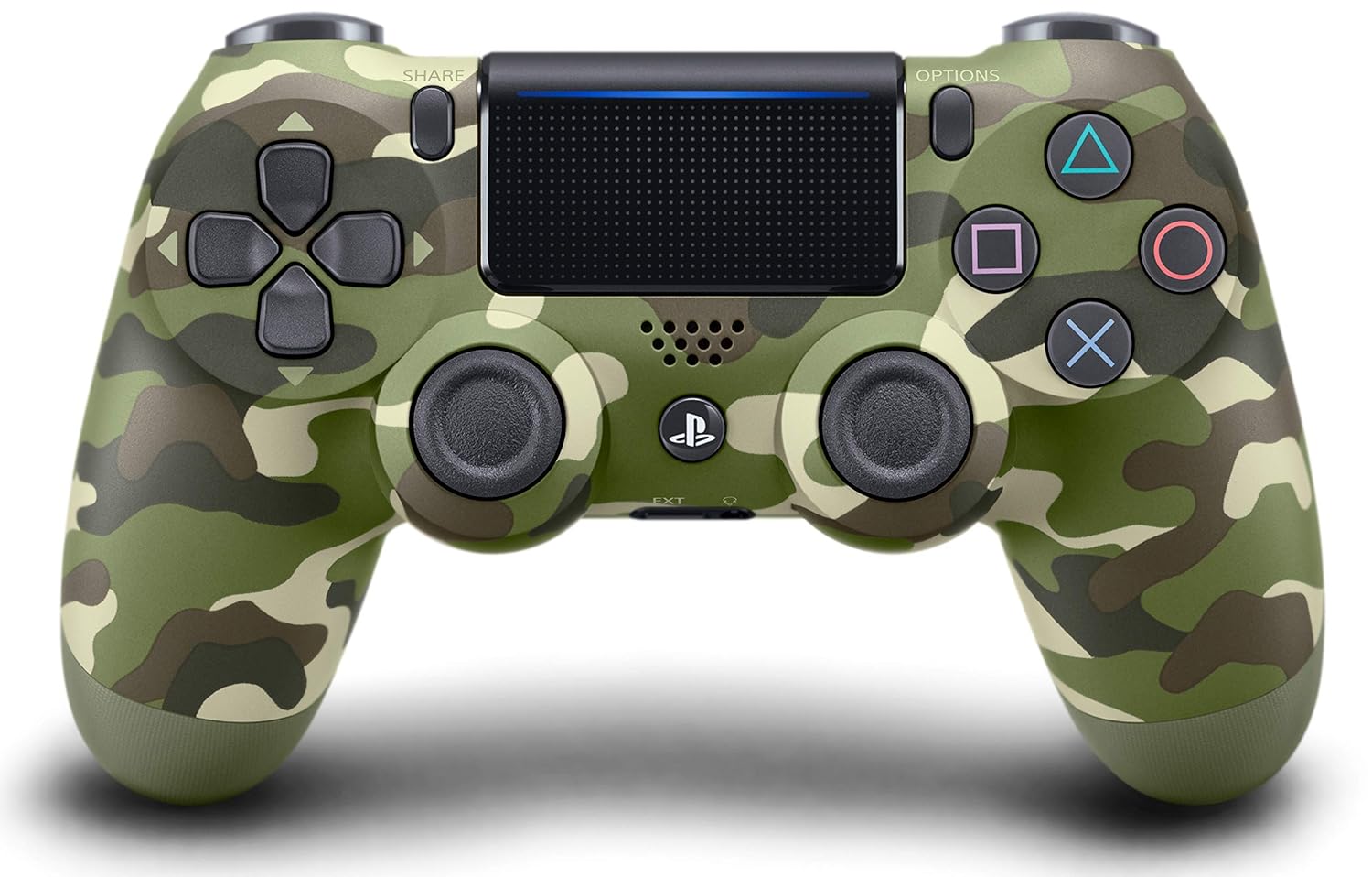 Green Camouflage Wireless Controller for PlayStation 4 I821