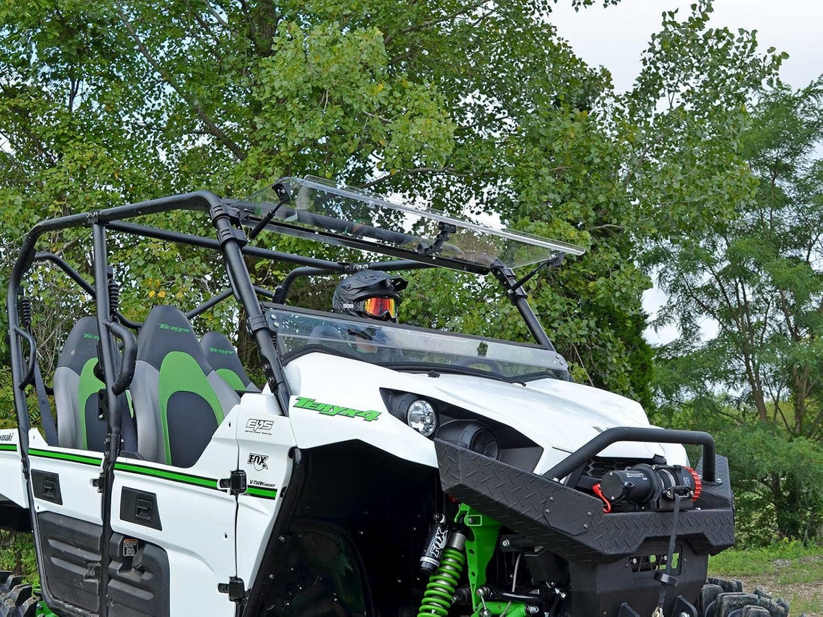 1/4 Thick Polycarbonate Flip Windshield H844