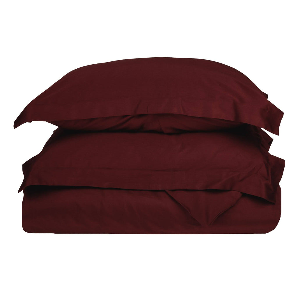 King Blue Cotton Duvet Cover Set N2234