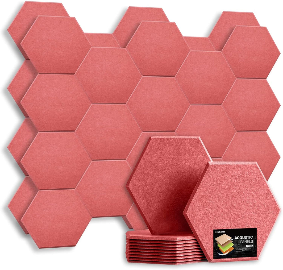 White 12 Pack Acoustic Panels F350