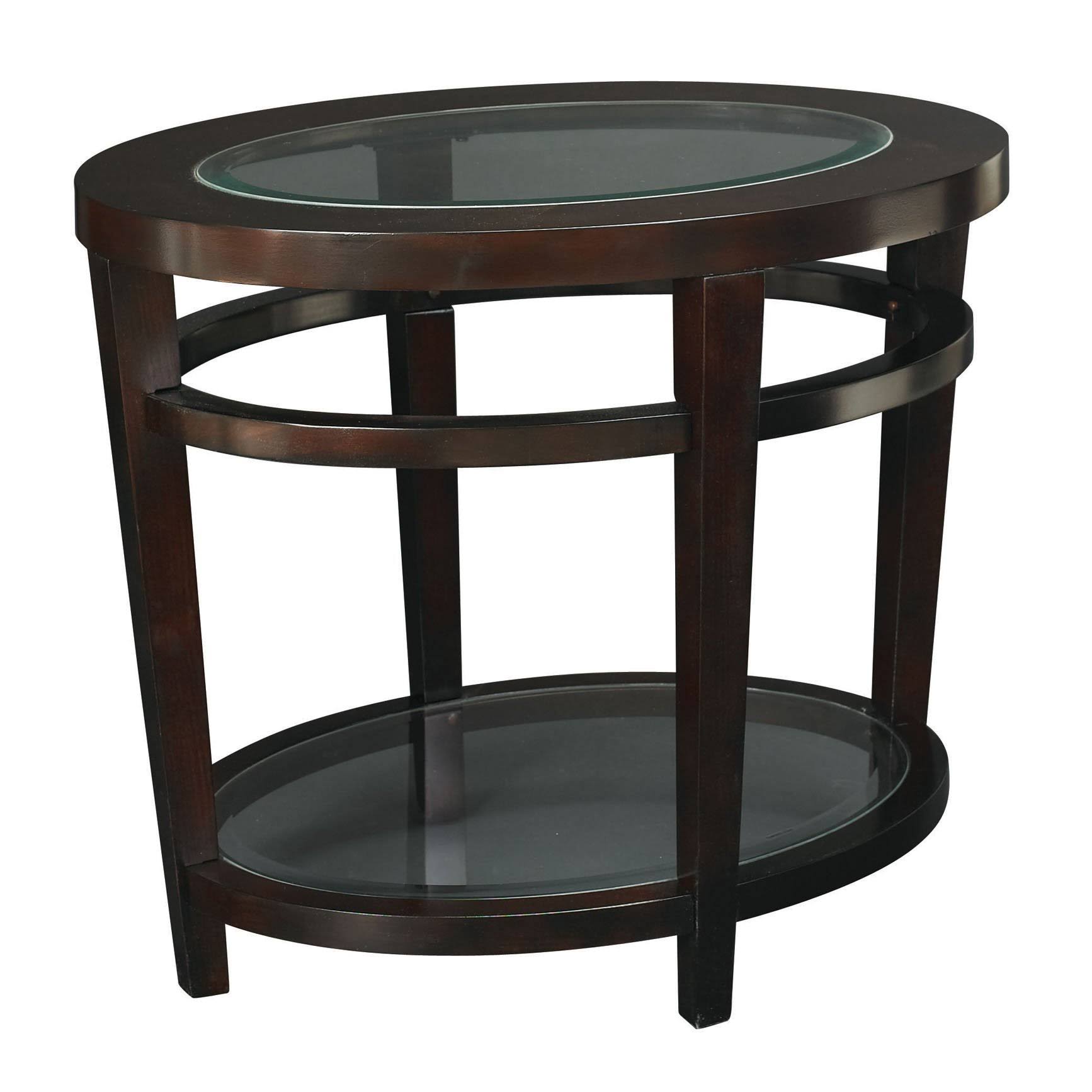 Oval End Table W404