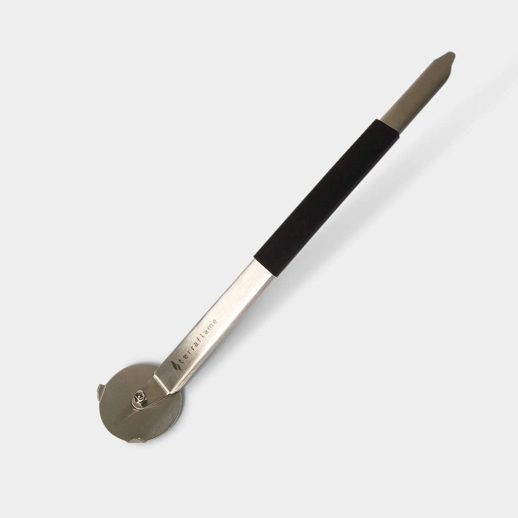 14 Inch Gel Fuel Snuffer with Built in Lid Opener and Magnetic Lid Remover O482