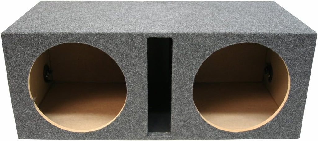 Dual 15" Vented Subwoofer Sub Box Ported Enclosure MDF Q5152