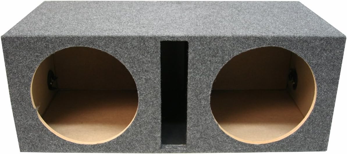 Dual 15" Vented Subwoofer Sub Box Ported Enclosure MDF Q5152