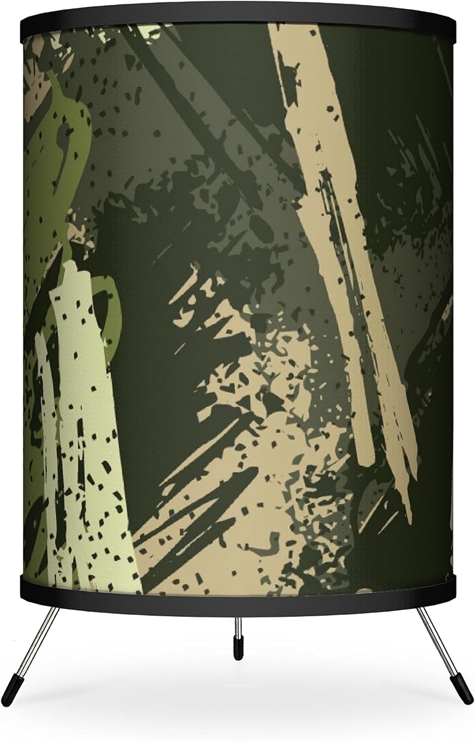 Black Race Car Printed Tripod Table Lamp T41597