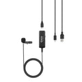 Digital Omnidirectional Lavalier Microphone with Lightning & USB Output Cables V219705