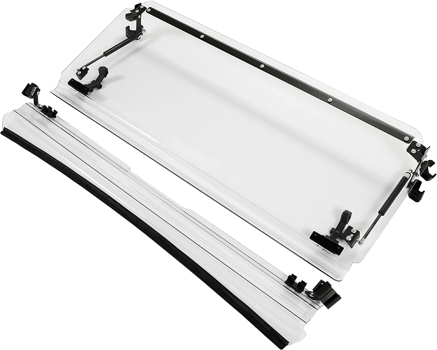 3-IN-1 Front Windscreen Folding Down Flip Clear Vented J53028