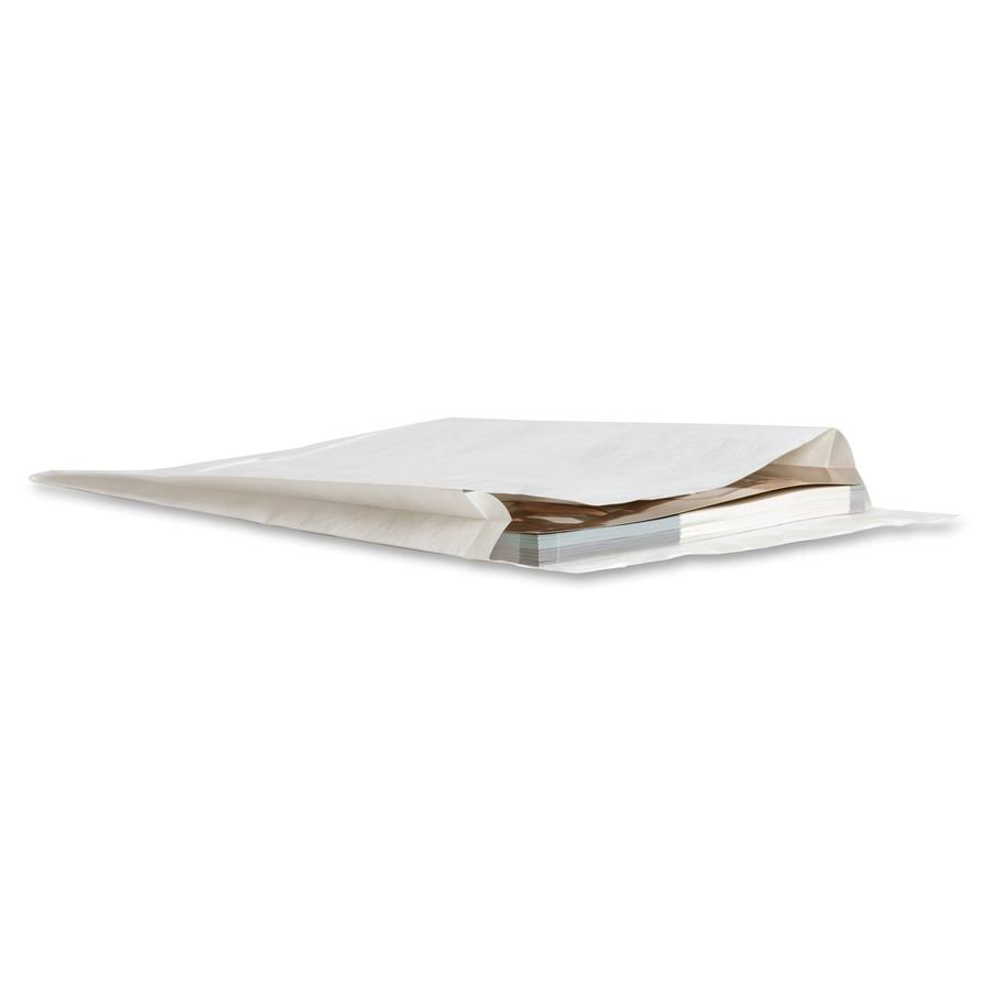 White Tyvex Expansion Envelopes, 100 count T127