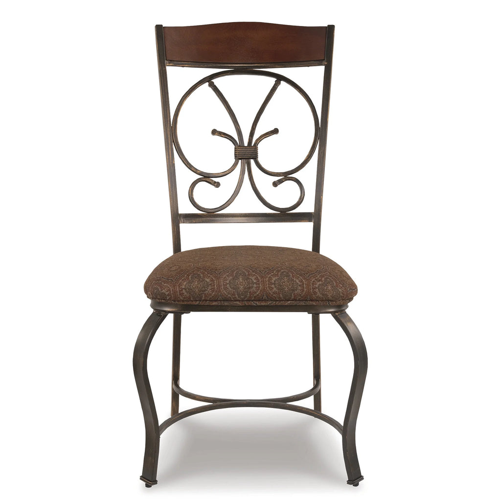 Brown Upholstered Side Chair, Set of 4 S58565