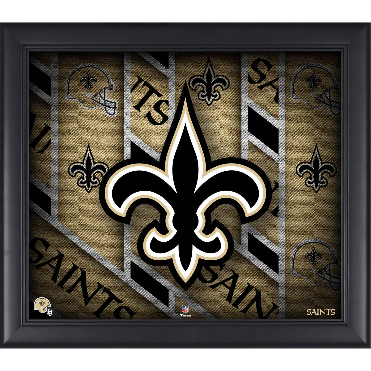 Framed 15x22 x 17x22 Team Threads Collage Y10140