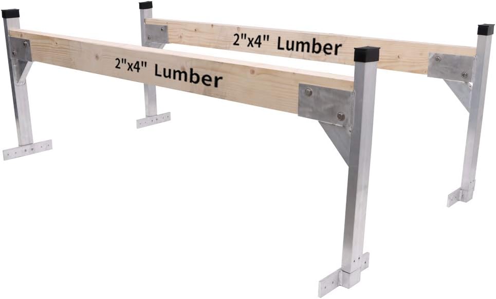 Aluminum Roof Ladder Rack Bracket for Trailers O5524