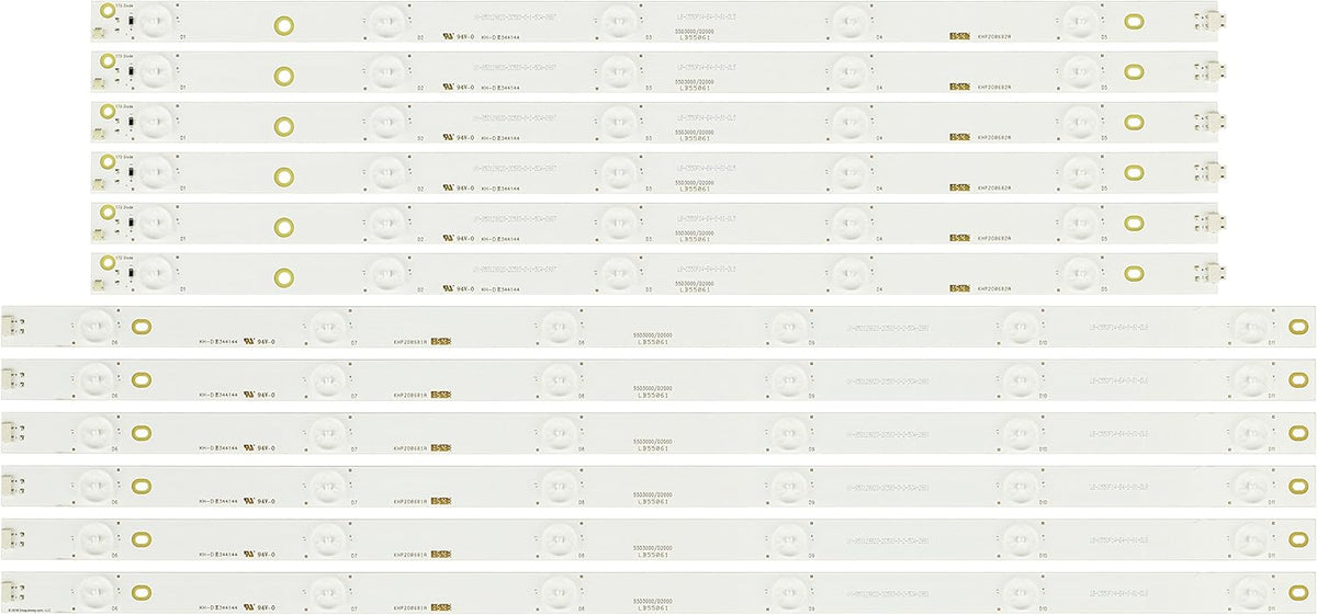 LED Backlight Strips Pack of 2 E362