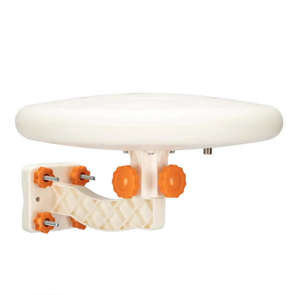 White Indoor Outdoor TV Antenna with 40ft Wire G617