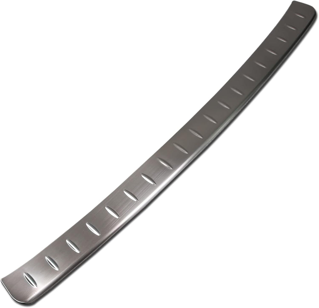 Silver Rear Outside Bumper Sill Plate Guard Trim R4680